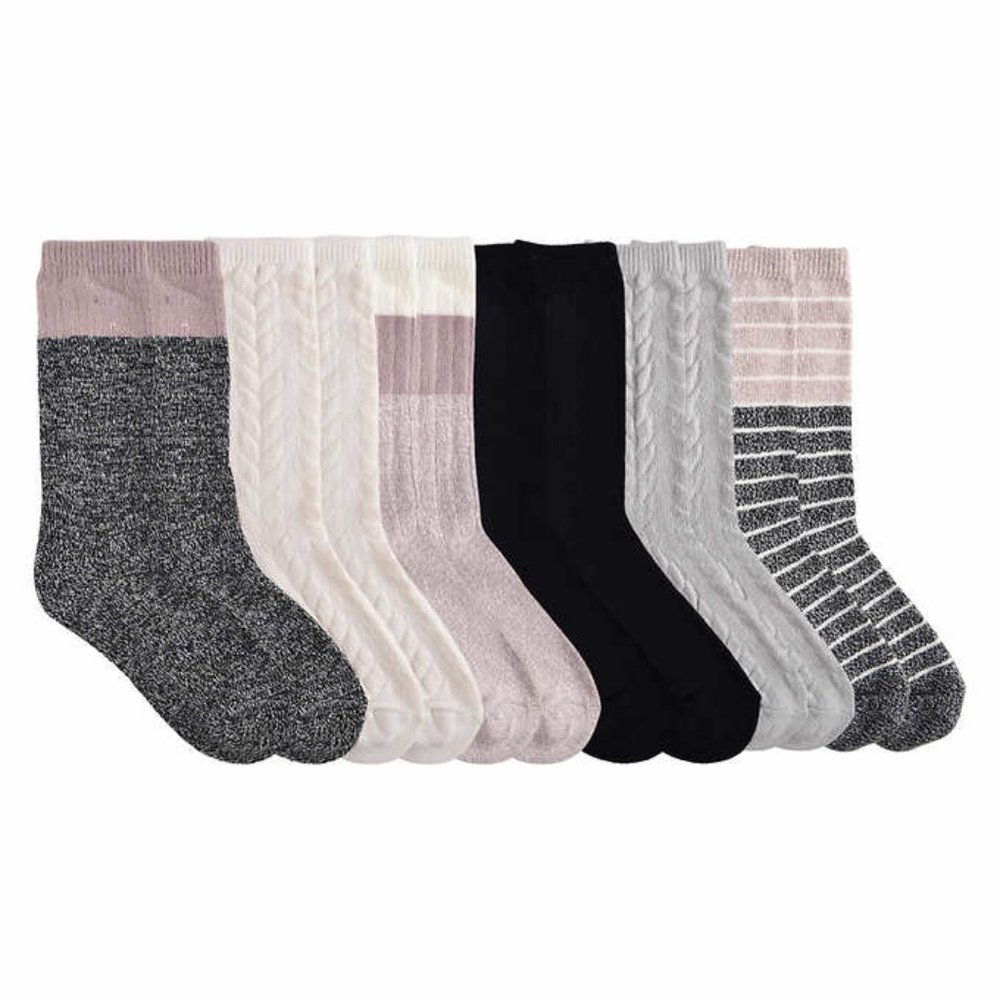 Lucky Brand Ladies' Boot Sock, 6-pair of 2